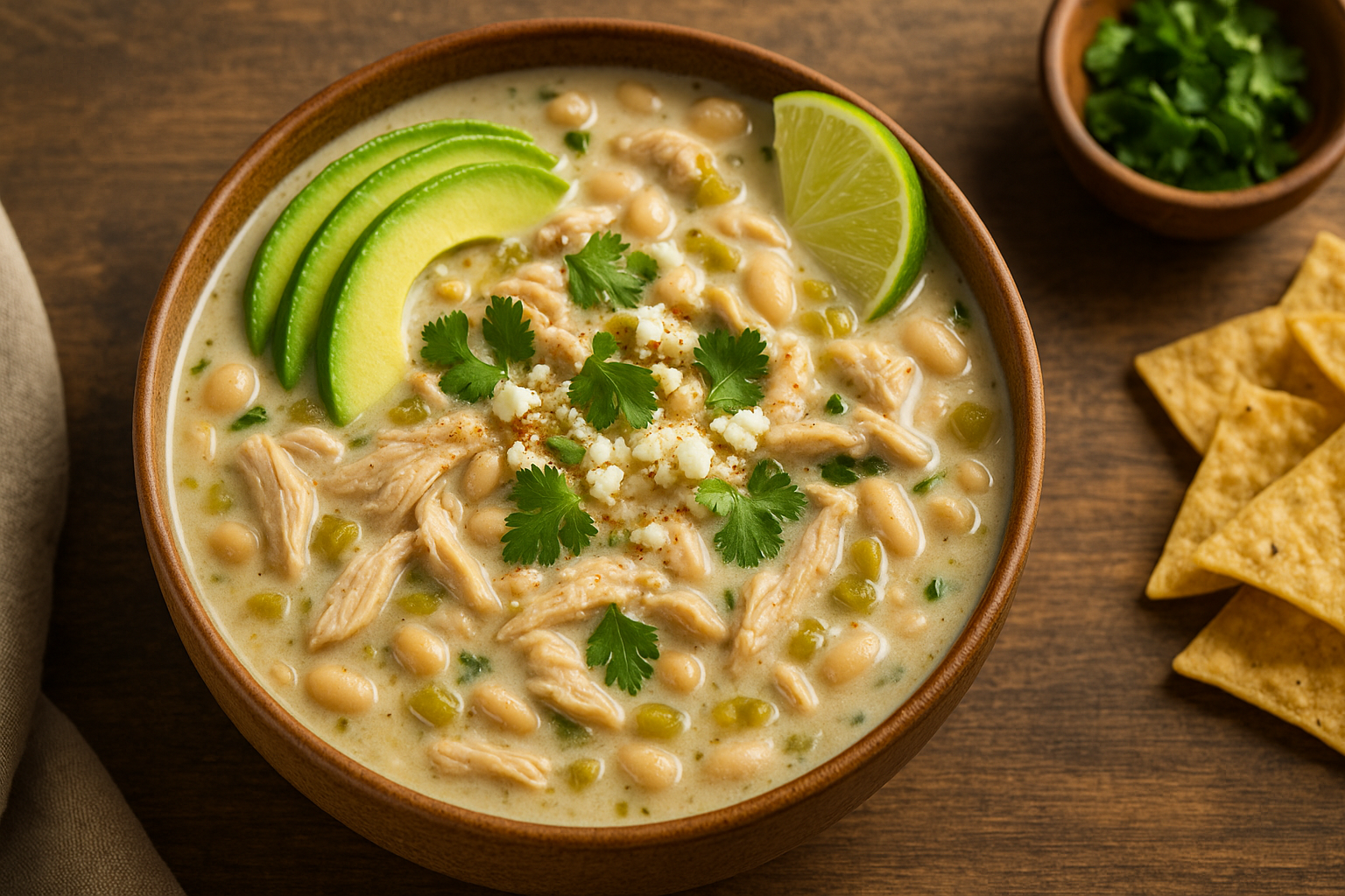 White Chicken Chile (Beachside BBQ Style)