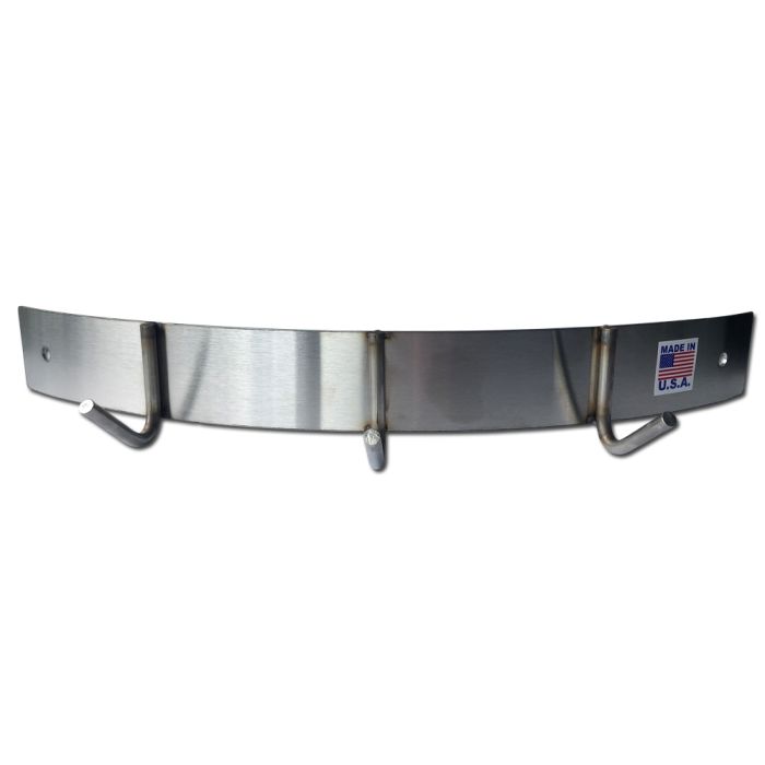 Stainless steel UDS BBQ tool accessory holder